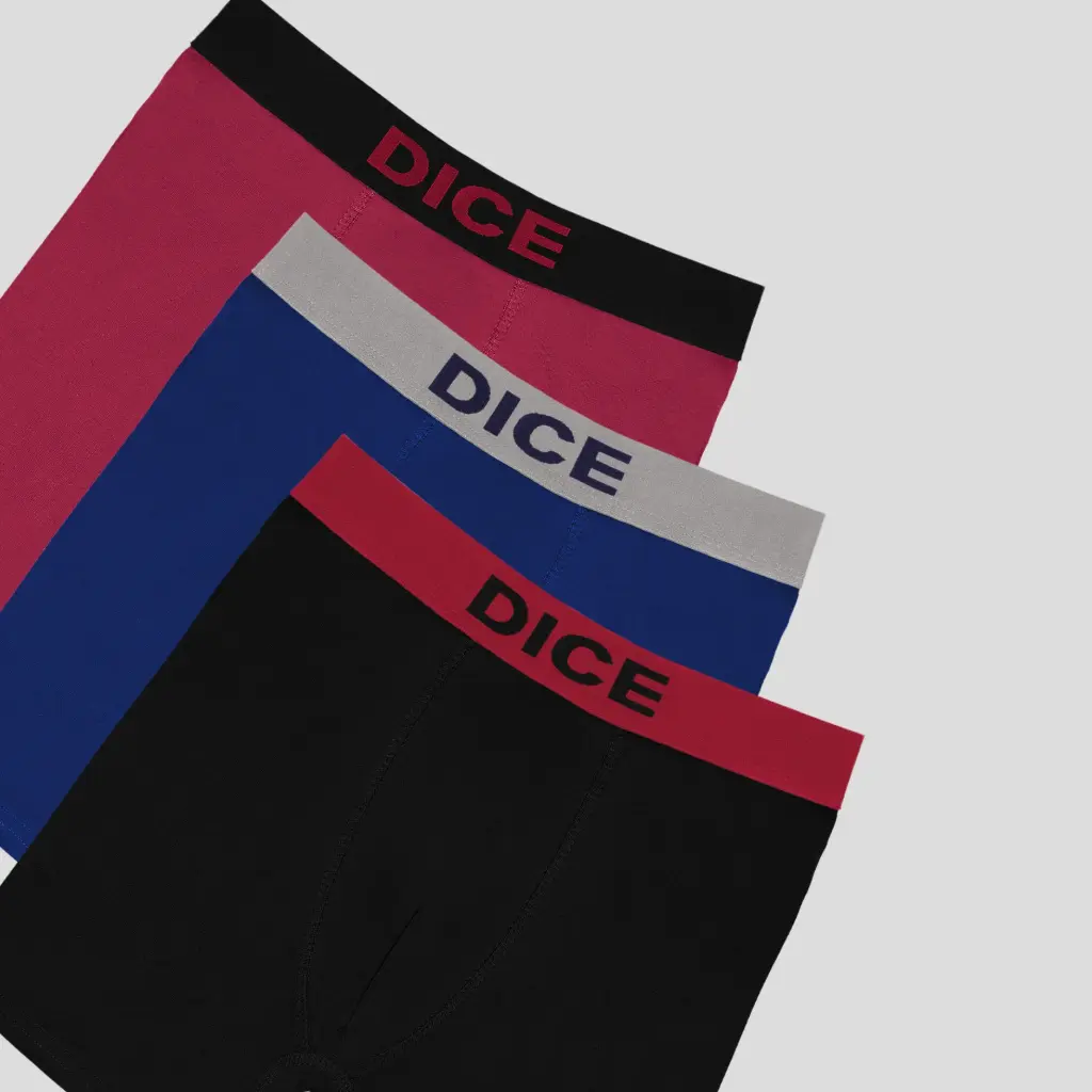 Dice Men Boxer Long 3PCS