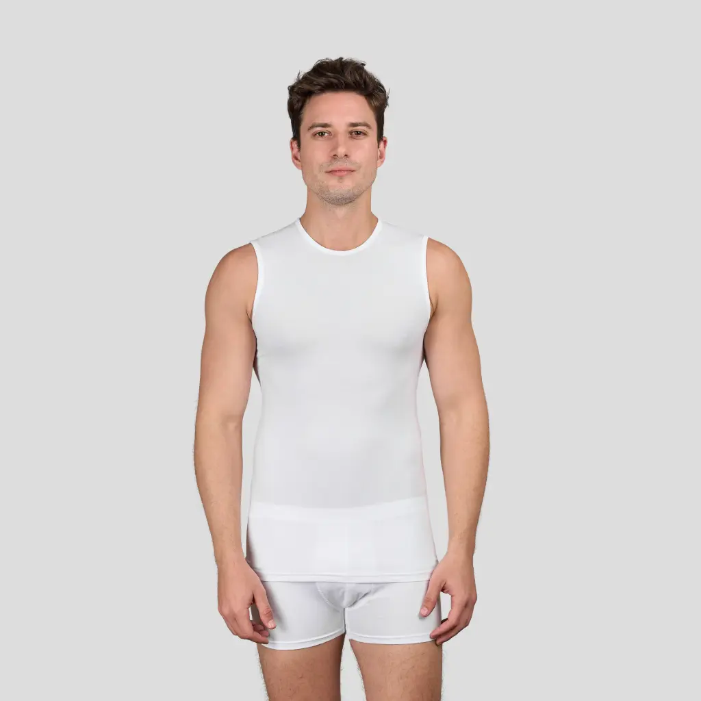 Crew Wide Strap Top