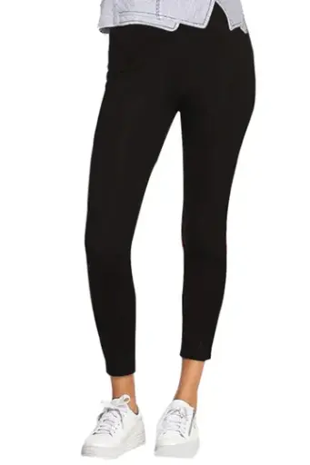 Plain Cotton Slip On Comfy Girls Leggings 
