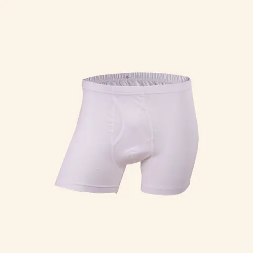 Men Short white 